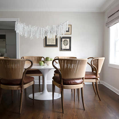 Shiro Noda Crystal Tree Branch Linear Chandelier 72"W