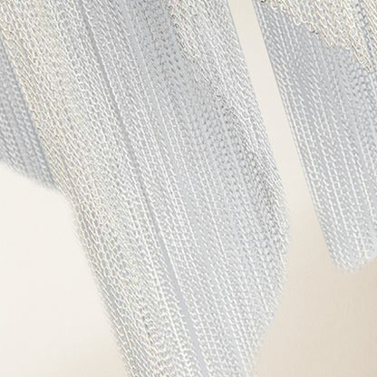 Teresa Cadena Chain Tassel Wall Sconce  24"H