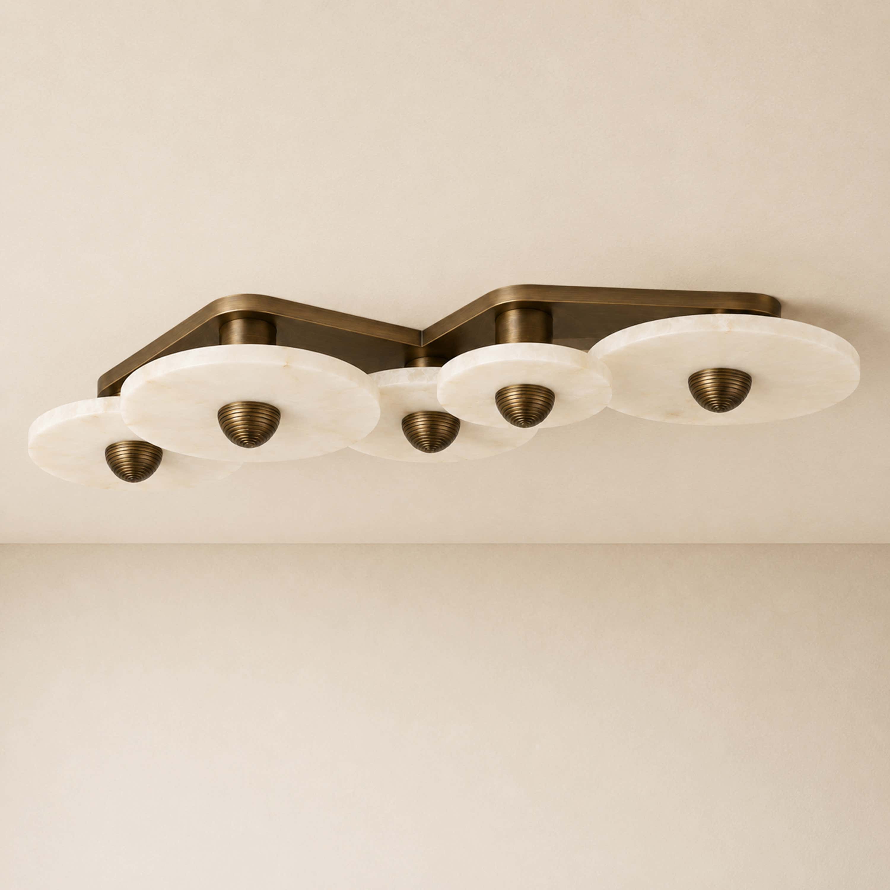 Miles Alabaster Multi-Lights Wall Sconce