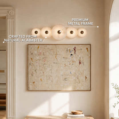 Miles Alabaster Multi-Lights Wall Sconce