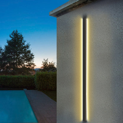Monsoonglow Linear LED Outdoor Wall Light