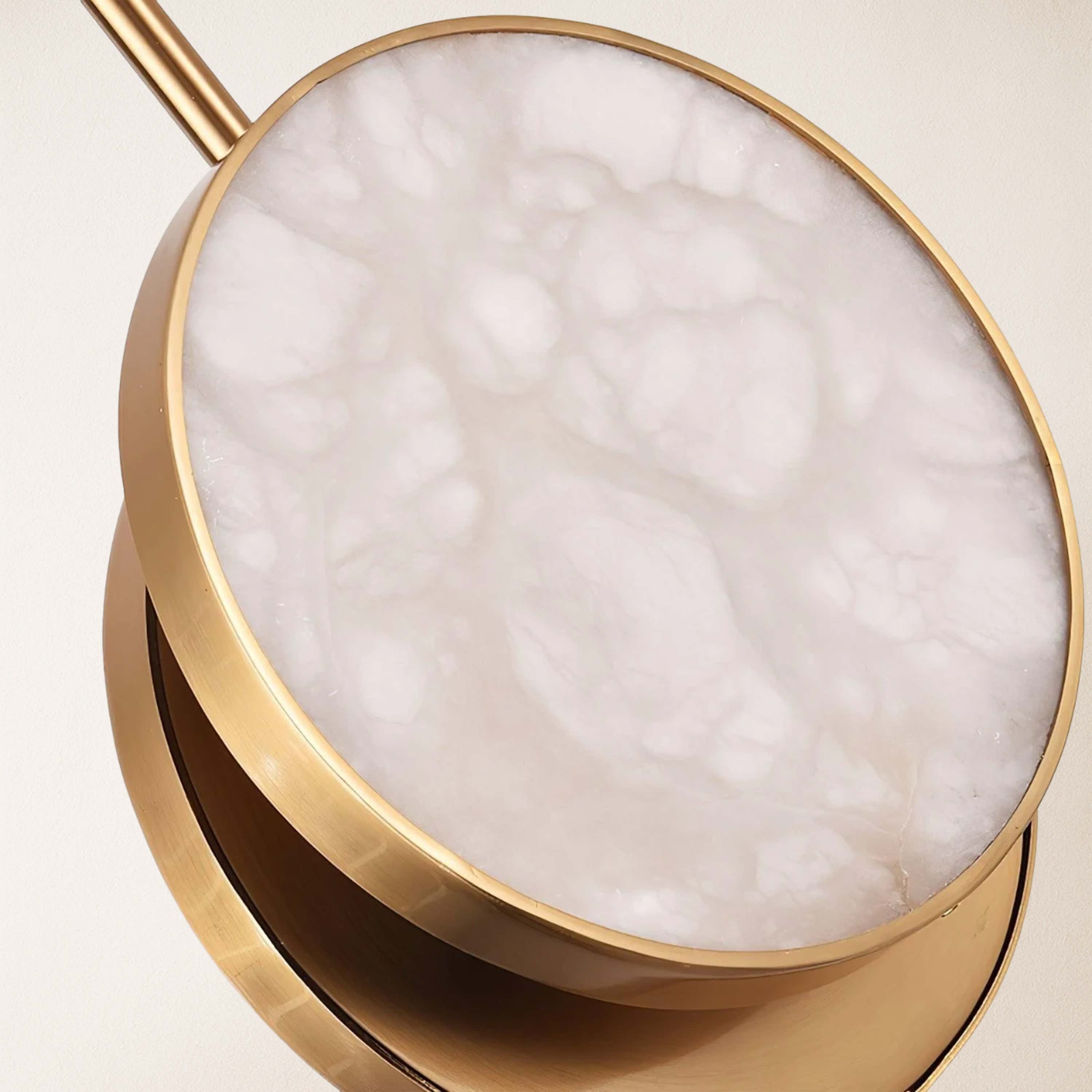Mintreux Moonshade Alabaster Pendant 8''D