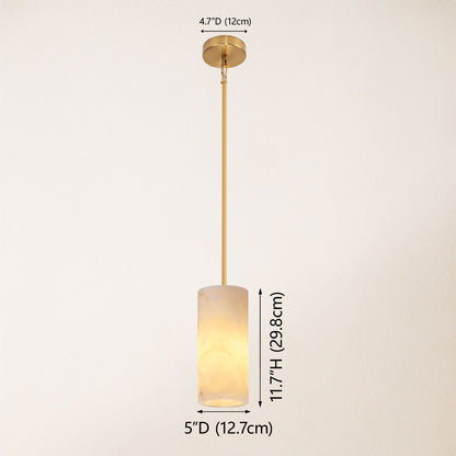 Arlo Alabaster Pendant Lights 5"D
