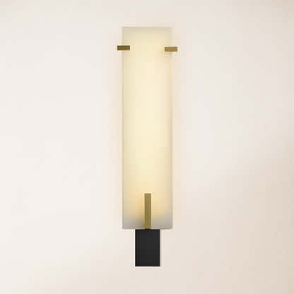 Janina Stable Alabaster Personality Wall Sconce 25.9"H