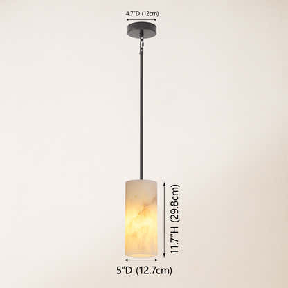 Arlo Alabaster Pendant Lights 5"D