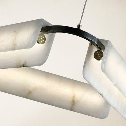 Deli Alabaster Chandelier 32″