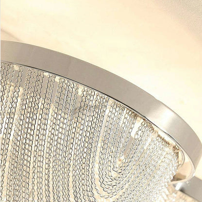 Teresa Cadena Chain Tassel Ceiling Light Fixture  16"D