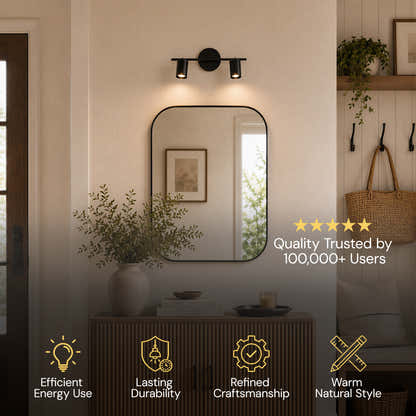 Erin Cylindrical 2-Light Wall Sconce