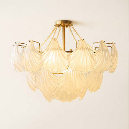 Marivelle Glass Shell Pendant
