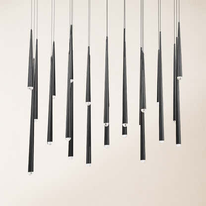 Anthropology Rectangle Crystal Pendant 54"W