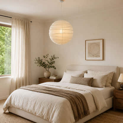 Hikari Paper Ball Pendant Lamp