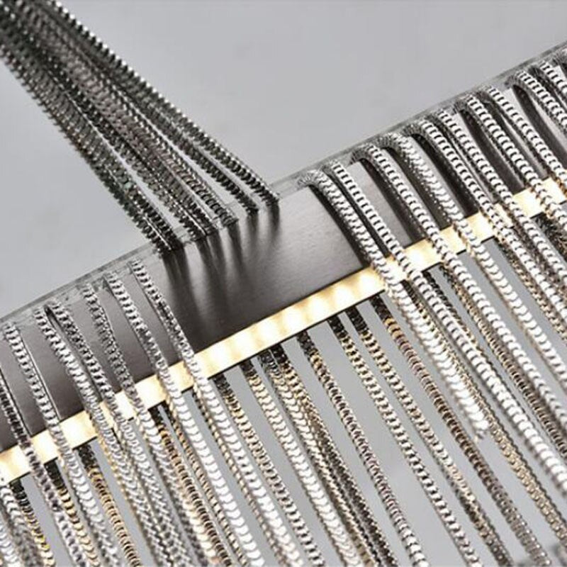 Teresa 47" Cadena Metal Tassel Dining Room Light