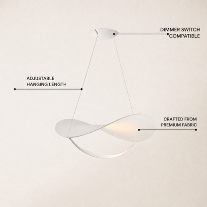 Luvra Floating Arc Pendant Light