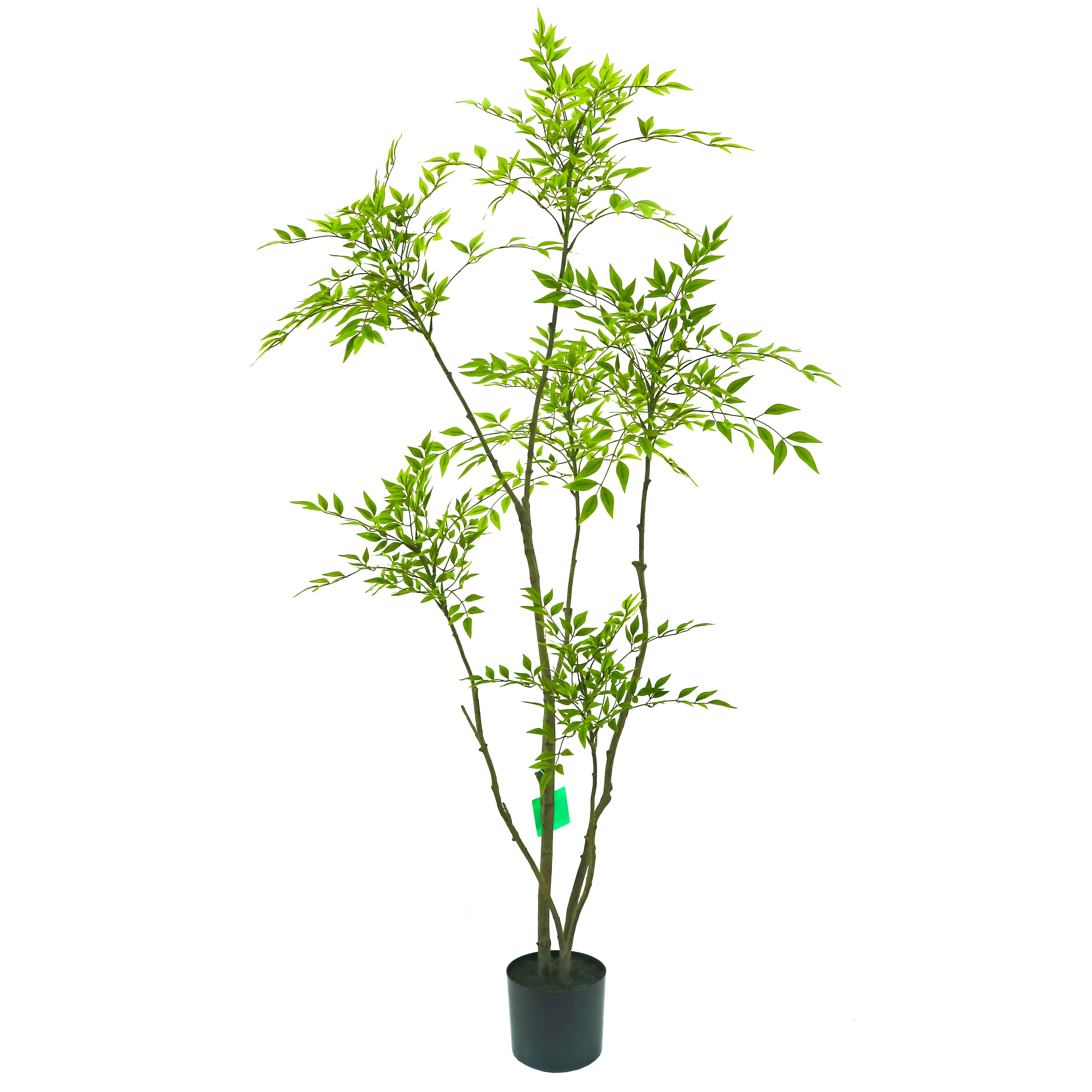 Faux Nandina Tree 180cm H