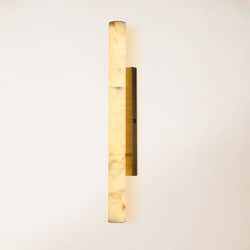 Sylvia Palladian Alabaster Wall Sconce 36
