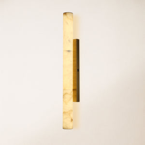 Sylvia Palladian Alabaster Wall Sconce 36