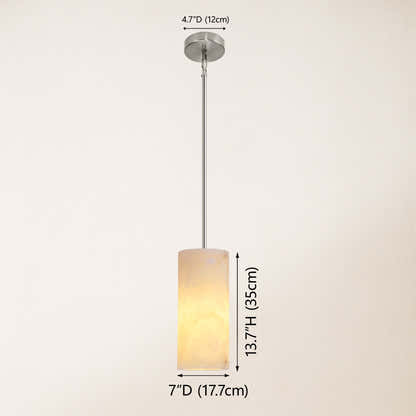 Arlo Alabaster Pendant Lights 7"D