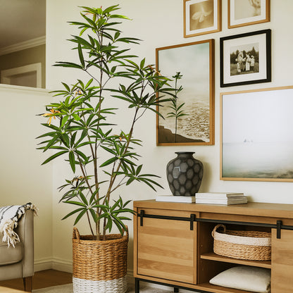 Faux Australian Umbrella Tree 70.9"H