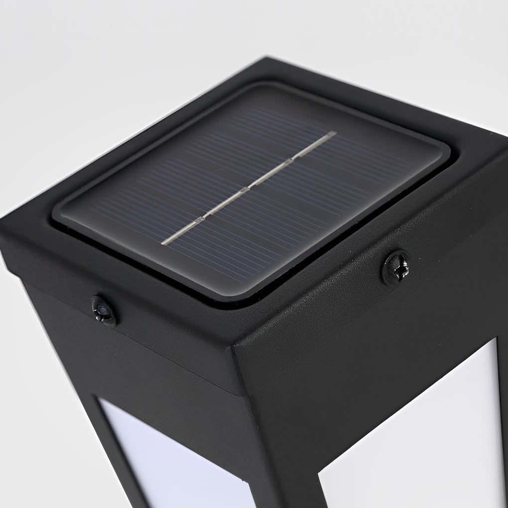 Terramur Metal LED Solar Outdoor Wall Light