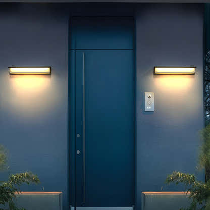 Summital Rectangular Waterproof Outdoor Wall Light