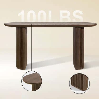 Plinth Console Table 60"W