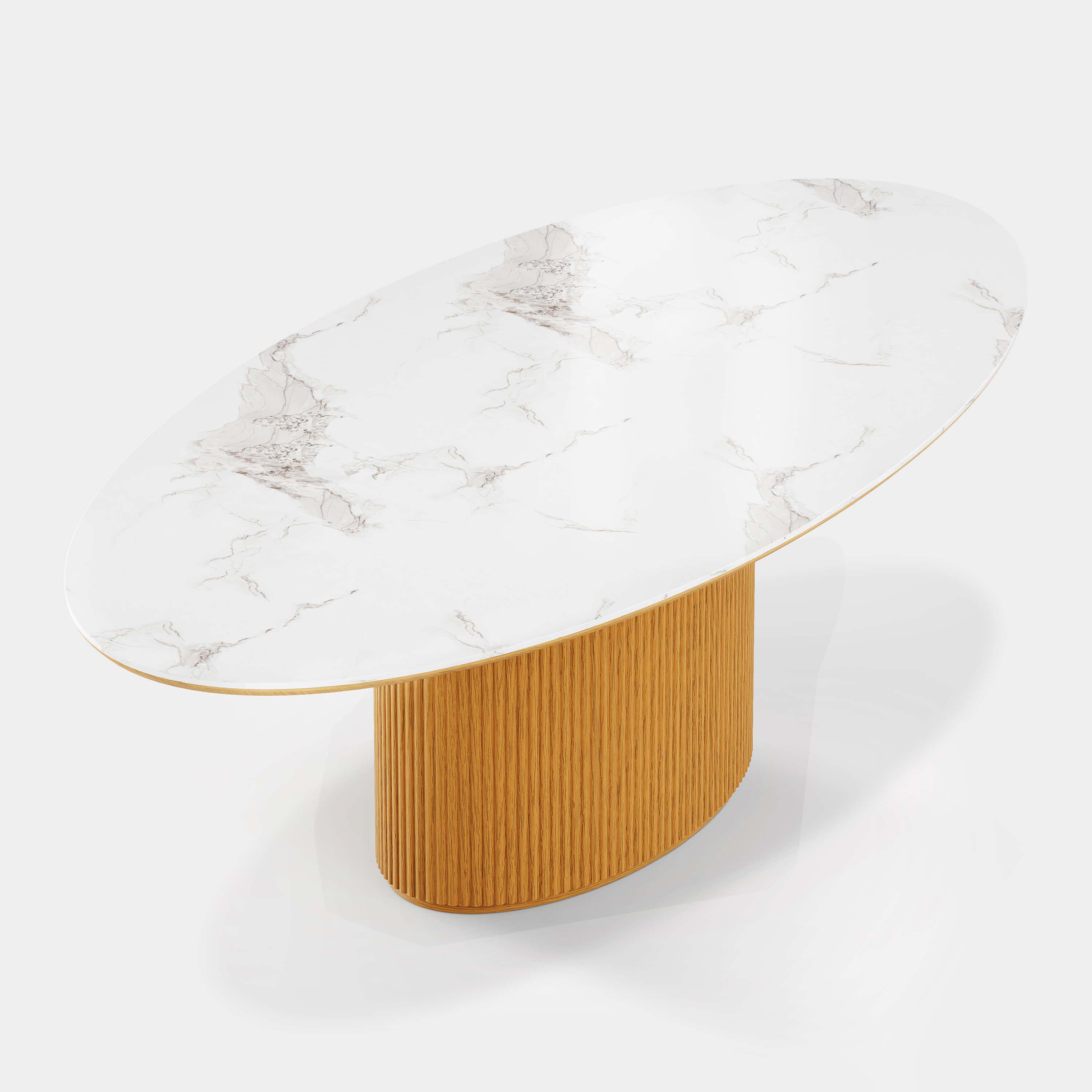 Marley Sintered Stone Dining Table 84"