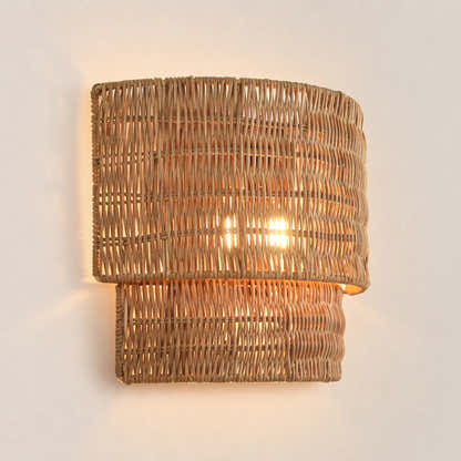 Cavana Rattan Wall Sconce