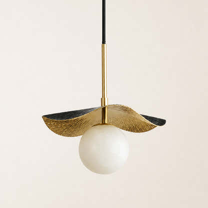 Ondine Alabaster Spherical Pendant Light