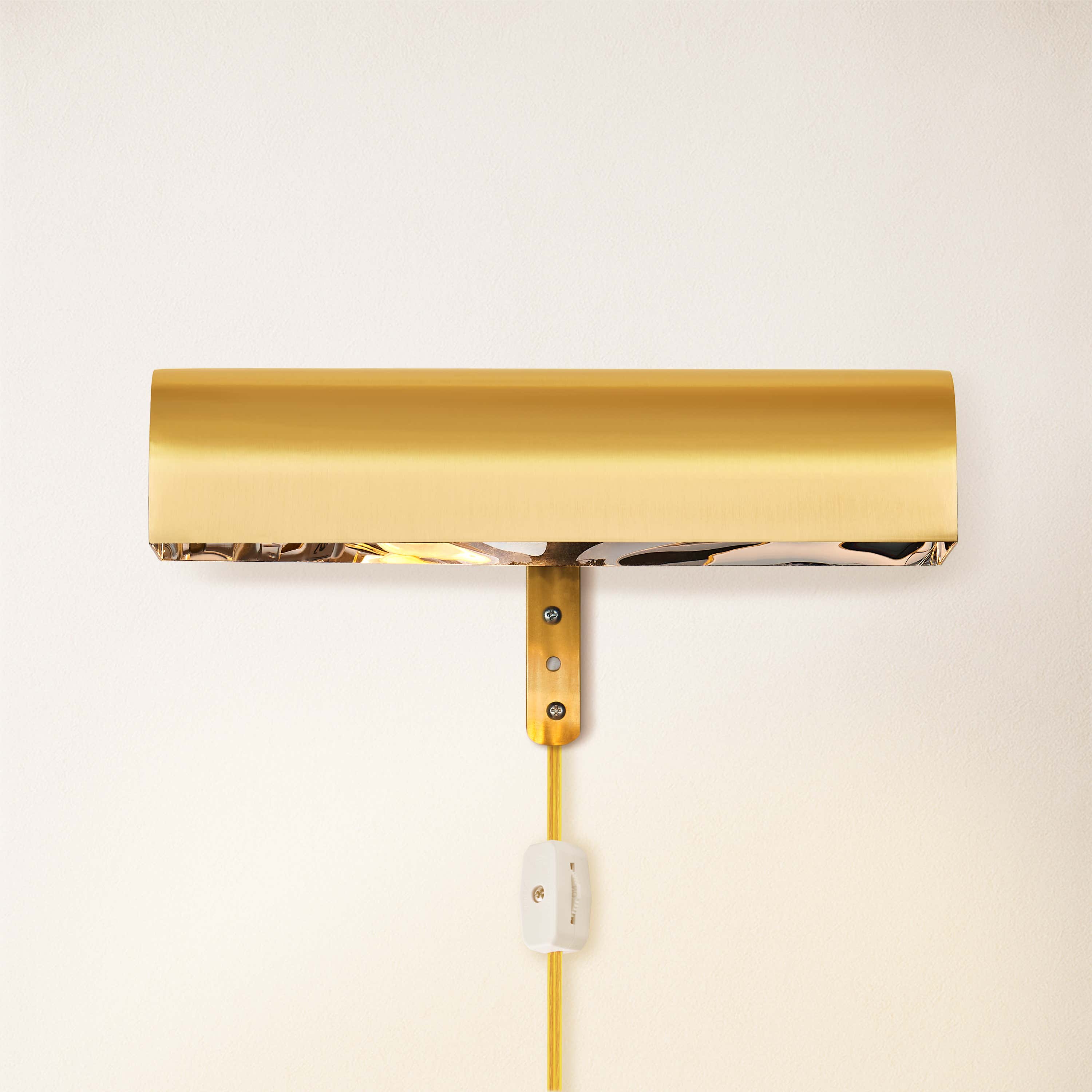 LumiArc Brass Gallery Picture Light 12"W
