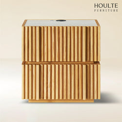 Isla Oak Nightstand 19.7