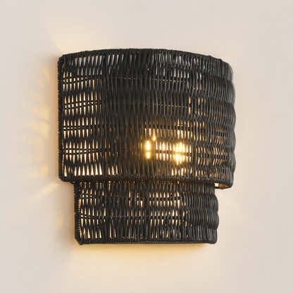 Cavana Rattan Wall Sconce