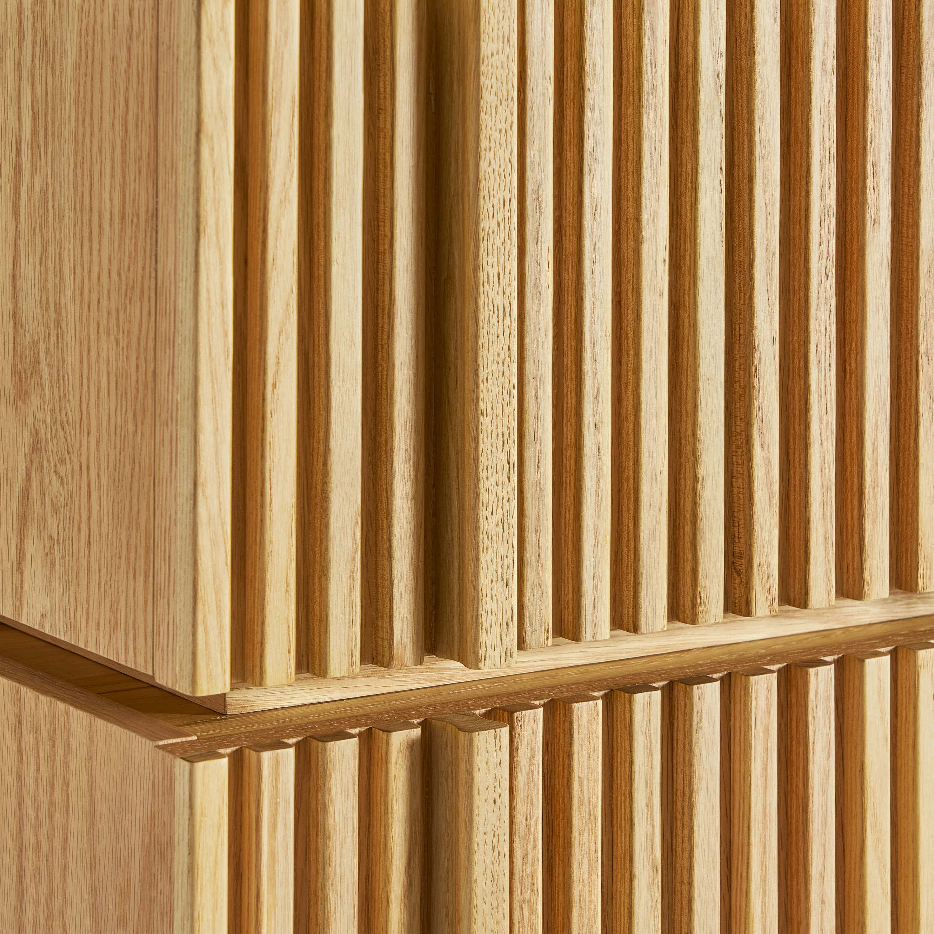 Isla Oak Sintered Stone Nightstand 20" W