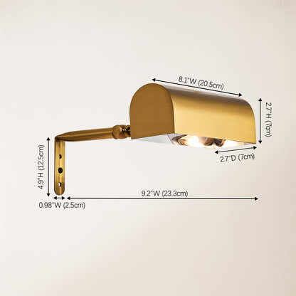 LumiArc Brass Gallery Picture Light 8.1"W