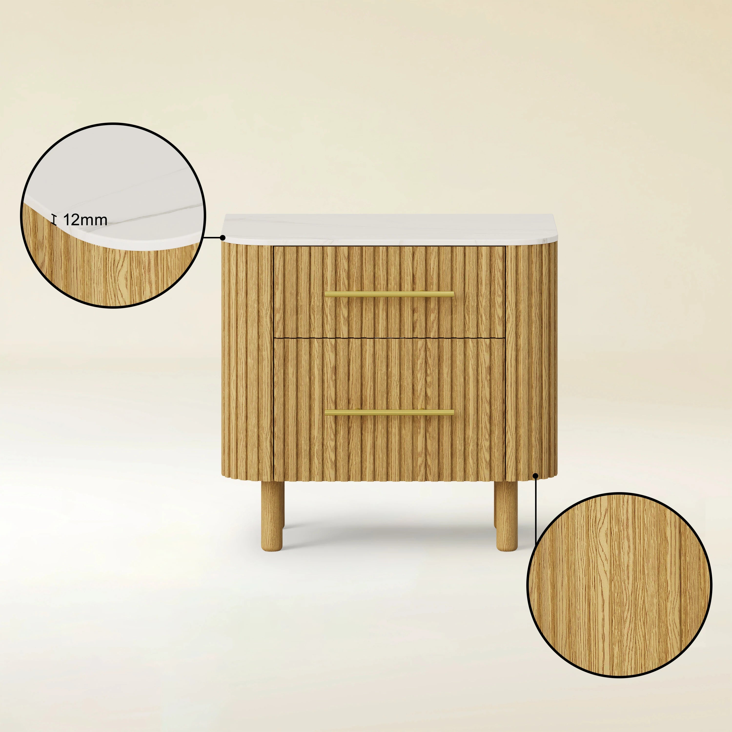 Charlie Nightstand 26.0" W