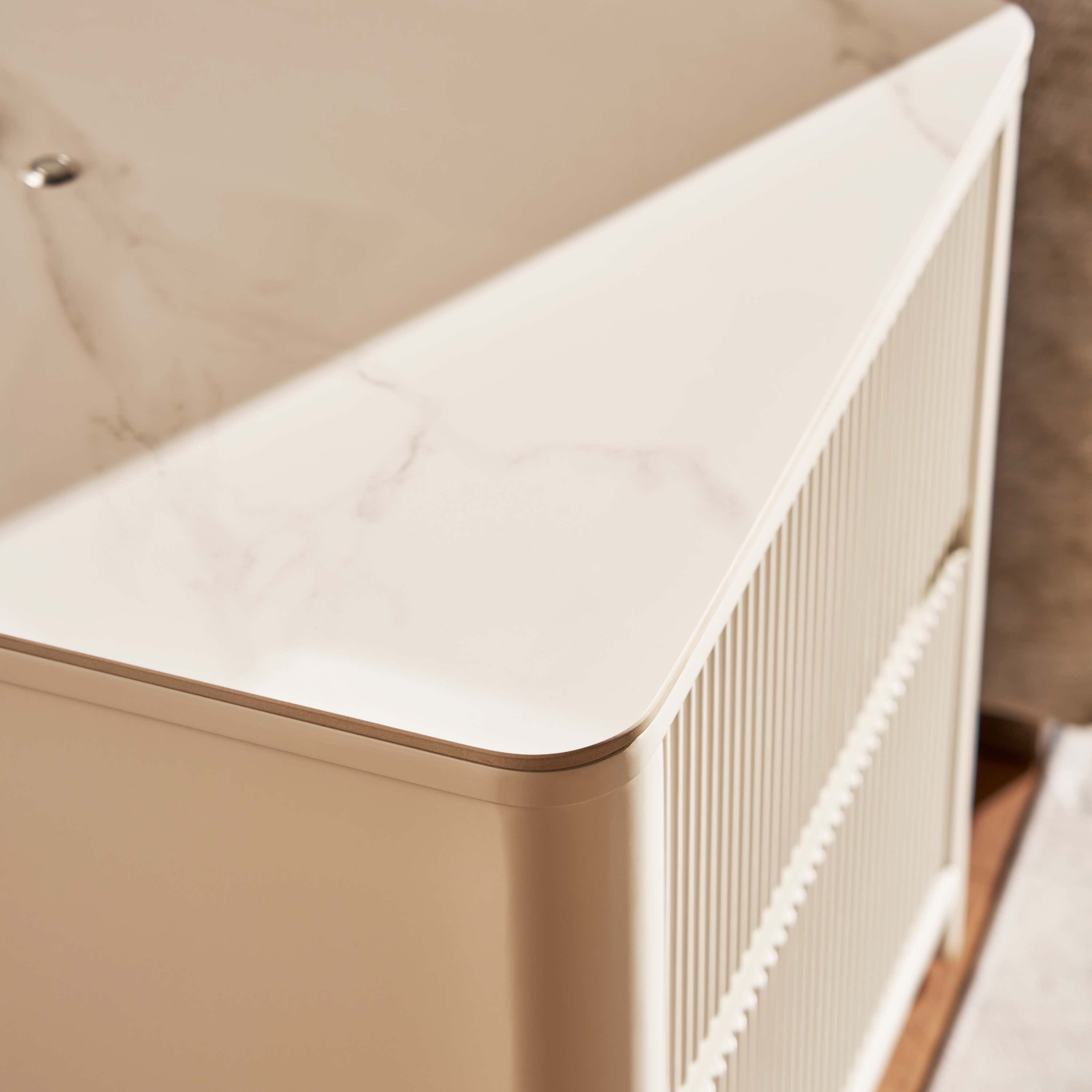 Celia Burnt Stone Nightstand 20"