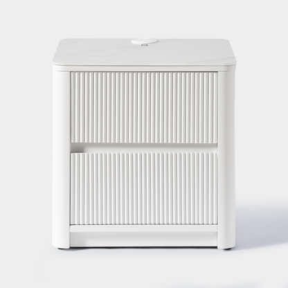 Celia Burnt Stone Nightstand 20"