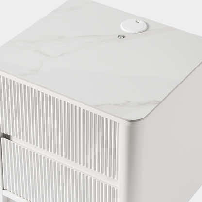 Celia Burnt Stone Nightstand 20"