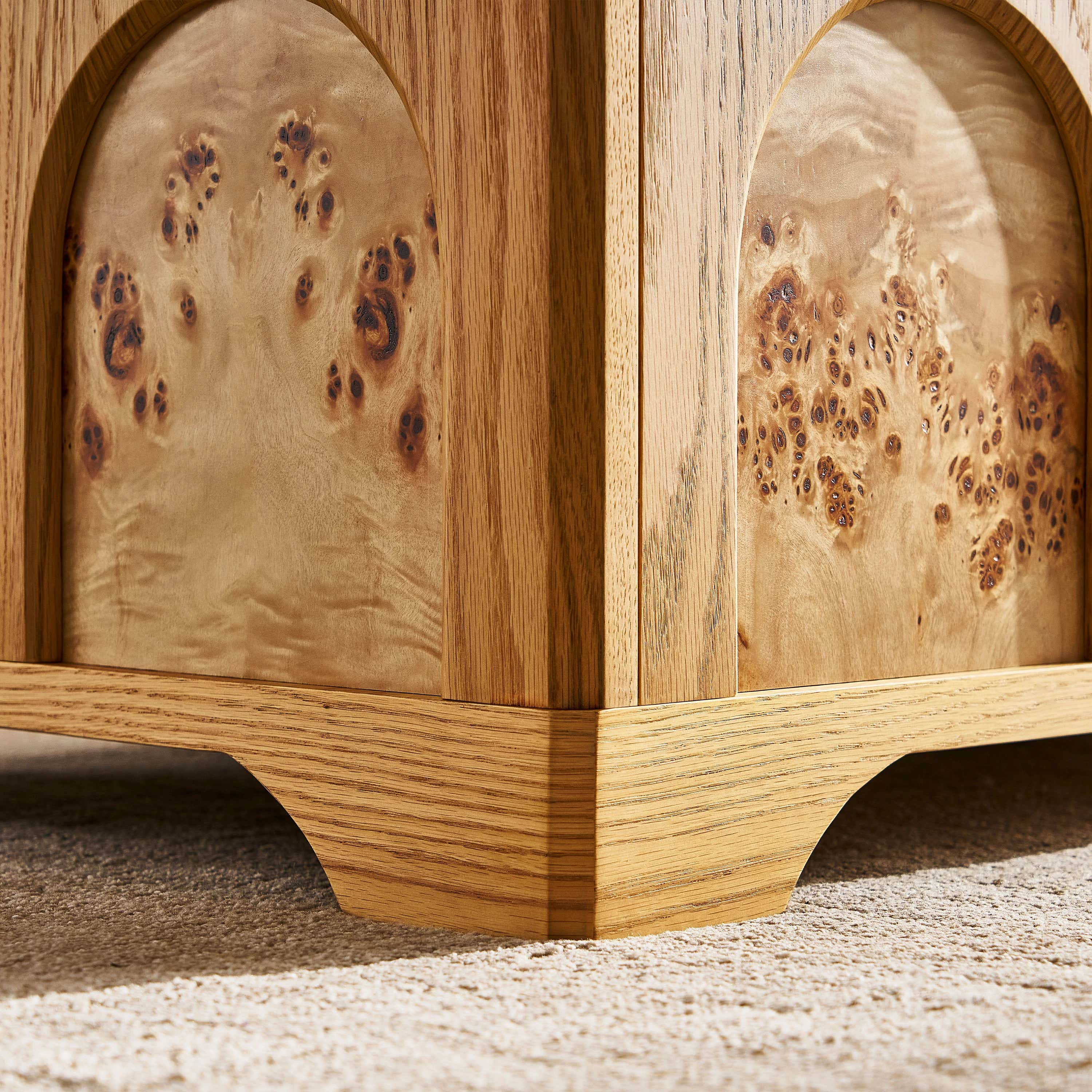 Aurora Oak Coffee Table 120cm