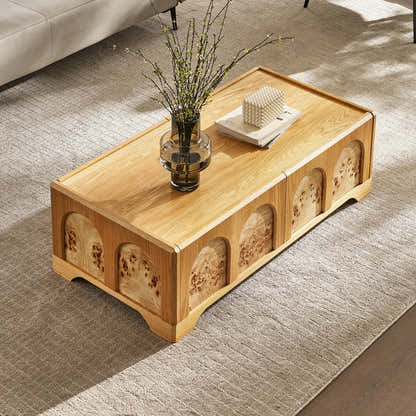 Aurora Oak Coffee Table 120cm