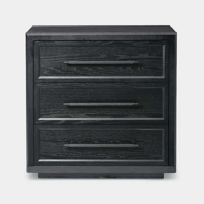 Alvar 32″ Oak 3-Drawer Chest