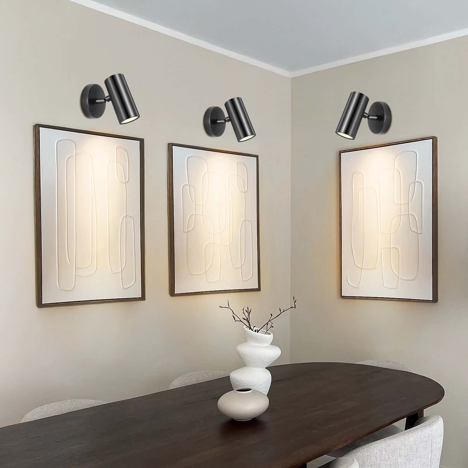 ArtGlow Adjustable Picture Spot Light Wall Sconce 6"H