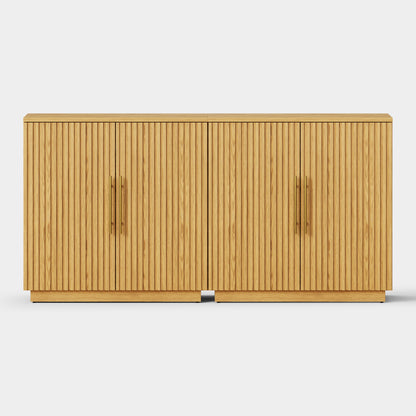 Holt 63″ Oak Media Console(Set of 2)