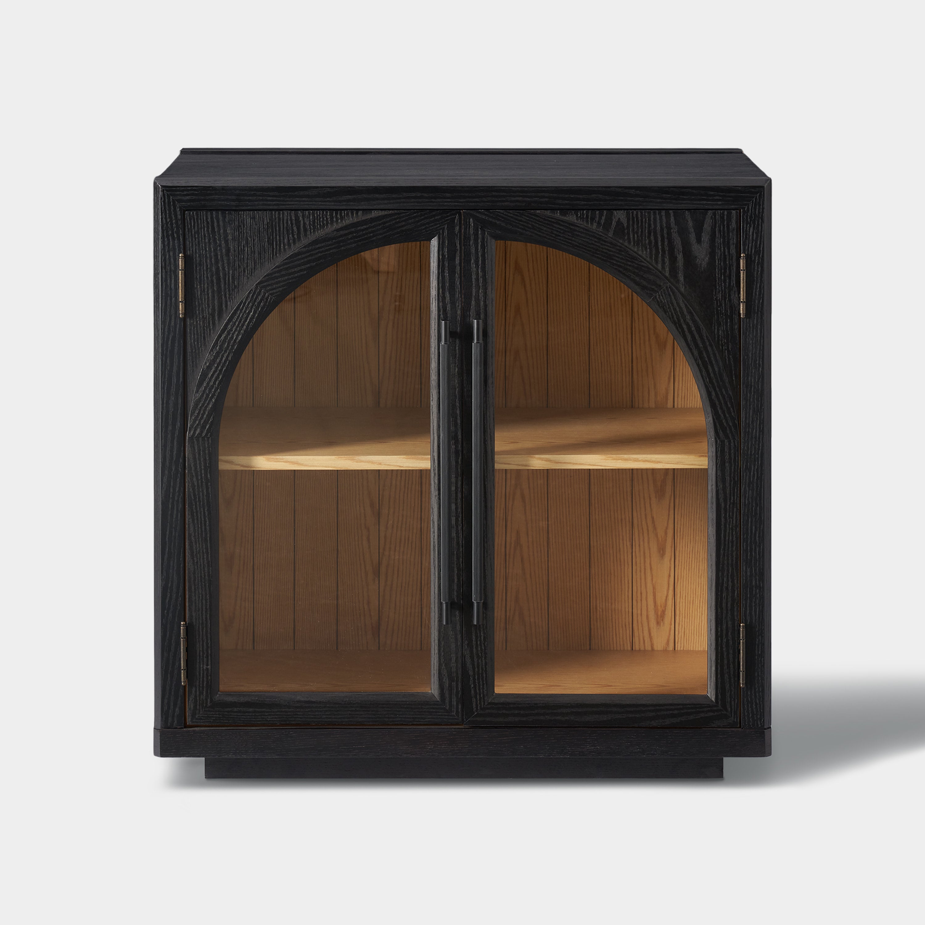 Alvar Arched 94.5″ Oak Modular Media Console(Set of 3)