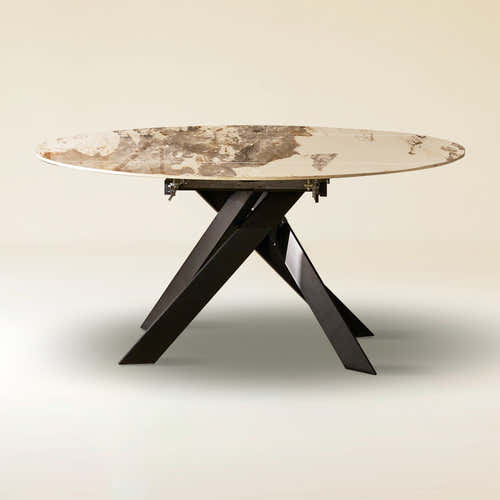 Labarthe Round Sintered Stone Dining Table 160cm