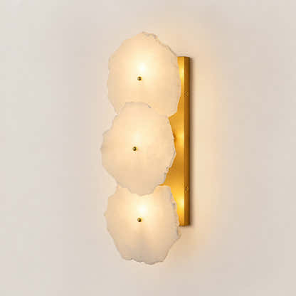 Moira Alabaster 3 Lights Wall Sconce