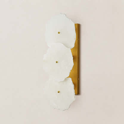 Moira Alabaster 3 Lights Wall Sconce
