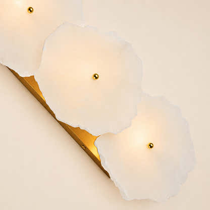 Moira Alabaster 3 Lights Wall Sconce