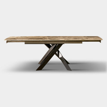 Labarthe Extended Rectangular Sintered Stone Dining Table 63"-95"