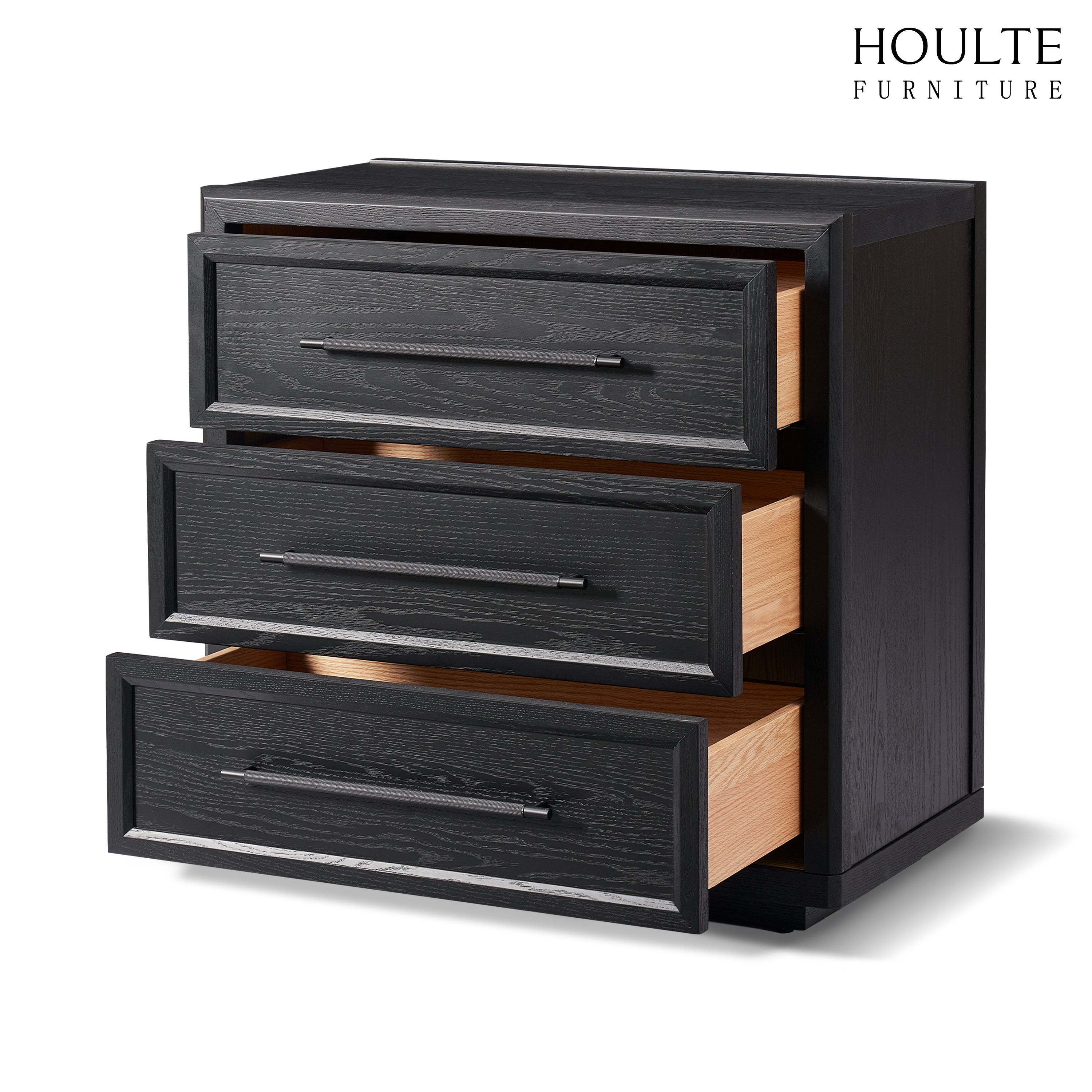 Alvar Arched 94.5″ Oak Modular Media Console(Set of 3)