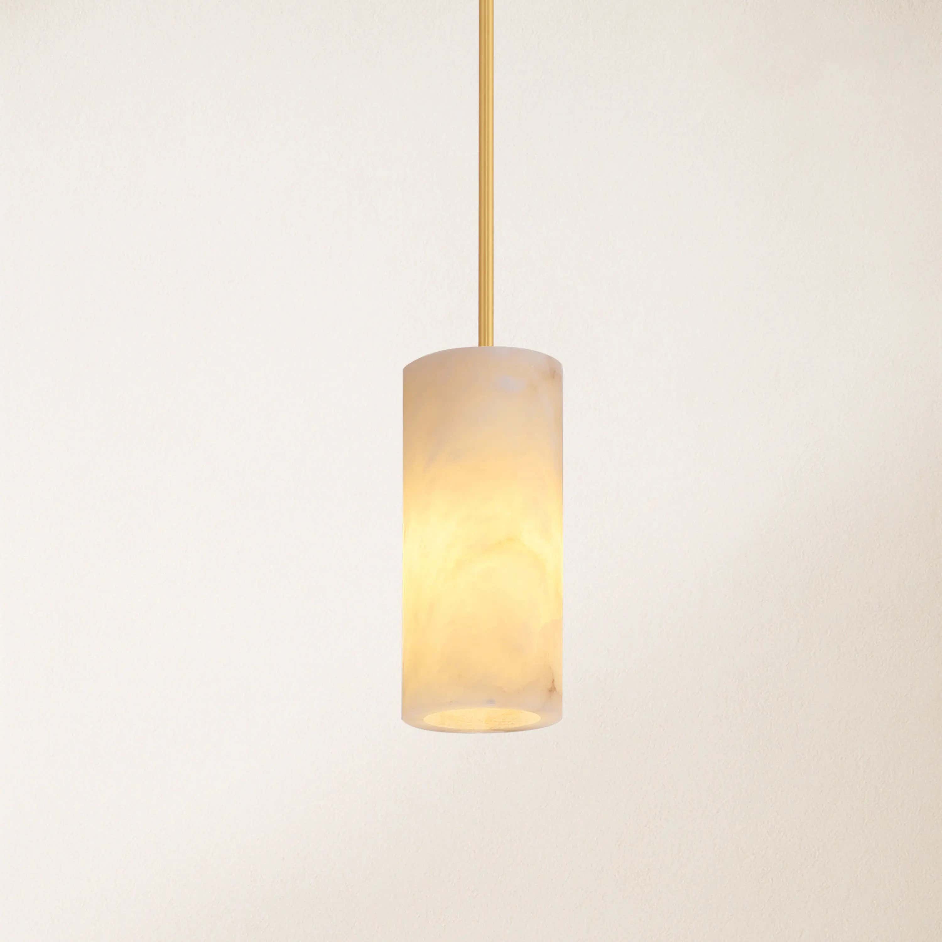 Arlo Alabaster Pendant Lights 4"D